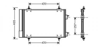 Peugeot Kondensator    Citroen C4, Partner Family/Kastenw.12->>, 8407200