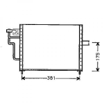 Mitsubishi Kondensator          Colt, Lancer(Lim/Kombi) 93-96, 8580520