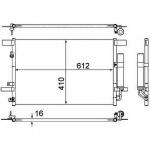 Mitsubishi Kondensator        Lancer, Outlander 07-10, 8580800