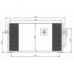 Mitsubishi Kondensator       Carisma, Spacestar 98-02, 8586001