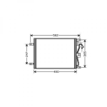 Nissan Kondensator          Note, Note 05-09, 8603501