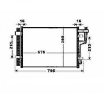 Kia Kondensator     Kia  Ceed, Pro Ceed 3-trg. 08->>, 8655300
