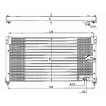 Rover Kondensator     Rover 600, 8704000