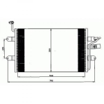Seat Kondensator         Ibiza, 8742400