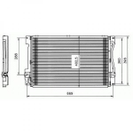 Volvo Kondensator   Volvo S/V70, S70/V70 96-99, 8762100