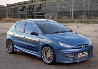 Peugeot 206 5-trer Seitenschweller NTC