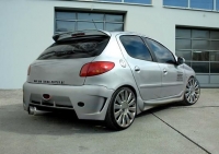Peugeot 206 rear bumper Street-Line