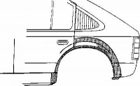 Mazda Radlauf Hi. Re. Mazda 323, 323 S/F 98-00, 9921132